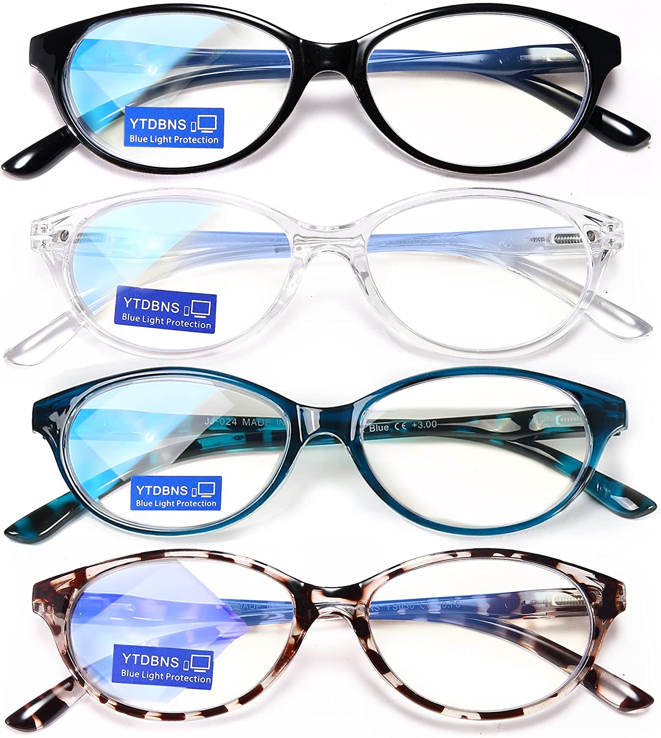 Women Men Clear Lens Anti Glare Glasses TV PC Computer Gaming Blue Light  Filter